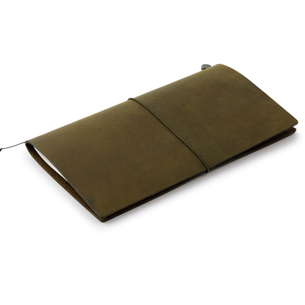 thumbnail image 2 of DESIGNPHIL Traveler’s Notebook Regular Size In Camel Leather | Handcrafted Refillable Journal With Cotton Case | Perfect For Journaling, Sketching, And Memories 2 of 12
