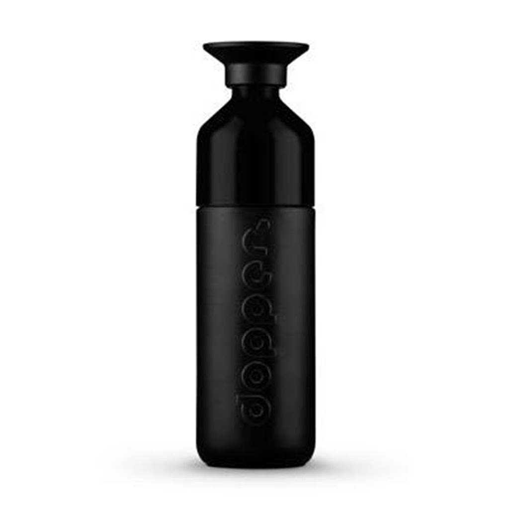 Botella Reutilizable 580ml Aislante Negro