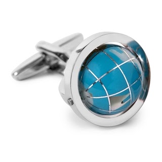 GLOBE CUFFLINKS