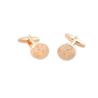 CARTRIDGE CALIBER FC 375 H&H MAG CUFFLINKS