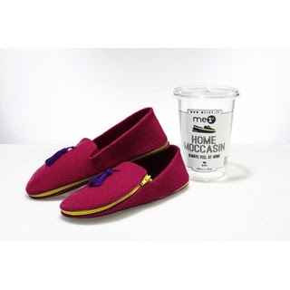 Home Mocassin Fucsia y Amarillo · 35/36