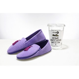 Home Mocassin Lila y Rosa · 35/36