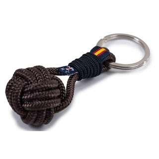 PORTE-CLEFS MARRON