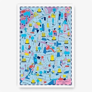 Poster Dalston y Stoke Newington