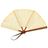 ABA-NORAY-LIMON · Pure Linen Fan Yellow Striped Model · Yellow And White · 69.00€