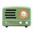 MZMW2AI-VD · Mini Bluetooth Speaker with Radio Mod. Alvin de Muzen · Green · 139.90€