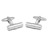 C019-R · Classical cufflinks · Silver · 19.90€
