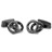 C090-00 · Classical cufflinks · Black · 19.90€