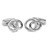 C090-R · Classical cufflinks · Silver · 19.90€