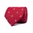 CBT-26806-108 · Cravatta fleur de lis rosso scuro e blu cielo · Celeste e Rosso scuro · 39,90€