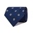 CBT-3011-1 · Cravatta tinto in filo con foglie · Blu · 19,90€