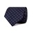 CBT-37896-148 · Cravatta blu scuro con pois gialli · Giallo e Blu marina · 35,00€