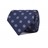 CBT-4001-1 · Cravatta tinto in filo con timone · Bianco e Blu marina · 19,90€