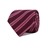 CBT-SSL103-5 · Cravate à rayures larges · Rose et Bordeaux · 14,90€