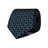 CBT-TSF-2105-01 · Cravatta di seta blu con cerchi · Blu · 39,90€