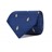 CRT-1002-6 · Cravate en soie bleu sac de golf · Bleu et Jaune · 39,90€