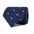 CST-1018-01 · Cravatta tinto in filo con fiori · Blu marina · 29,95€