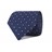 CST-PO-6011-02 · Cravatta seta blu con quadri · Blu e Bianco · 19,90€