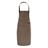 DL-LONA-BROWN · Tablier en toile lavée Brun · Marron · 129,90€