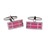 E005-08 · Enamel cufflinks · Pink · 9.90€