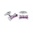 E010-08 · Enamel cufflinks · Purple · 9.90€