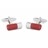 F002-10 · Red cartridge cufflinks · Red · 16.90€