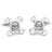 F006-AA · Boutons de manchette robinets · Argenté · 19,90€