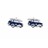 F075-01 · Navy blue mini car cufflinks · Dark blue · 19.90€