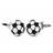 F076-BALÓN-MBL · Boutons de manchette en balle de foot ·  · 19,90€