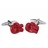 F156-10 · Boxing gloves cufflinks · Red · 16.90€