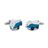 F161-16 · Turquoise vw van cufflinks · Turquoise · 23.90€