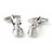 F188-R · Chess cufflinks · Silver · 19.90€