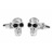 F236 · Silver skull cufflinks · Silver · 16.90€