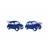 F307-02 · Boutons de manchette voiture cinquecento bleu foncé · Bleu · 19,90€