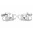 F397-R · Stirrup cufflinks · Silver · 19.90€