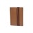 MTX-200-MARR_AZU · Brown leather men's wallet with spanish flag elastic. · Brown · 34.90€