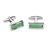 P005-05 · Green Stone cufflinks · Green · 9.90€