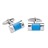 P006-19 · Stone cufflinks · Blue · 9.90€