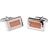 P015-18 · Stone cufflinks · Yellow And Silver · 9.90€
