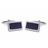 P017-01 · Stone cufflinks · Blue · 19.90€