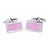 P017-08 · Stone cufflinks · Pink · 19.90€