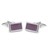 P017-21 · Stone cufflinks · Purple · 19.90€