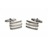 P048-MOP · Stone cufflinks · Silver · 19.90€