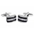 P087 · Stone rectangular cufflinks ·  · 23.90€