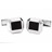P111-ONYX · Square cufflinks with black stone · Black And Silver · 17.90€