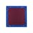 PBS-072501-10 · Fazzoletto da taschino con motivo geometrico floreale · Blu e Rosso · 24,90€