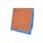 PBS-2118-11 · Cashmere pocket square · Orange And Sky blue · 19.90€