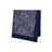 PBS-2119-14 · Fazzoletto da taschino marrone cashmire con bordo blu · Marrone e Blu marina · 24,90€