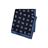 PBS-231103-01 · Cashmere pocket square with blue border · Blue · 19.90€