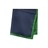 PBS-CP2109-02 · Fazzoletto da taschino in seta a pois · Blu marina e Verde chiaro · 19,90€